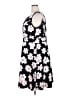Nine West Floral Black Casual Dress Size 18w - photo 5