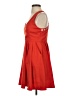 Buttons Solid Red Cocktail Dress Size S - photo 5