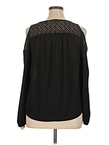 Xhilaration Long Sleeve Blouse (view 2)