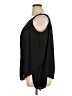 Xhilaration 100% Polyester Black Long Sleeve Blouse Size XL - photo 5