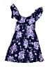 Justice Floral Purple Dress Size 10 - photo 1