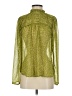 Maison d' Amelie 100% Polyester Green Long Sleeve Blouse Size S - photo 1