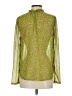 Maison d' Amelie 100% Polyester Green Long Sleeve Blouse Size S - photo 2