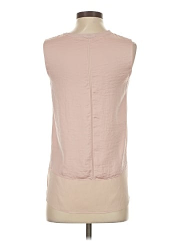Vince. Sleeveless Blouse - back