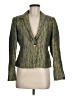 Jones New York Collection Stripes Green Blazer Size 6 (petite) - photo 1