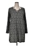 Nine Britton Gray 3/4 Sleeve Blouse Size XL - photo 1