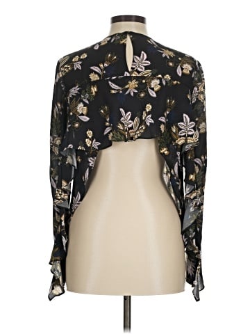 A.L.C. Long Sleeve Silk Top (view 2)