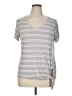 Matty M Gray Short Sleeve Top Size XL - photo 1