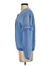 INC International Concepts 100% Polyester Blue 3/4 Sleeve Blouse Size S - photo 5