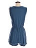 Shein Solid Blue Romper Size M - photo 2