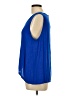 Madewell 100% Viscose Blue Sleeveless Blouse Size L - photo 5