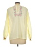 Unbranded Yellow Long Sleeve Blouse Size L (estimated) - photo 2