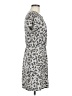 Old Navy Animal Print Gray Casual Dress Size M - photo 4