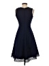 Donna Ricco Solid Blue Cocktail Dress Size 2 - photo 2