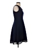 Donna Ricco Solid Blue Cocktail Dress Size 2 - photo 4