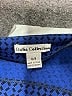 Dalia Collection 100% Polyester Blue 3/4 Sleeve Blouse Size S - photo 7