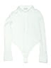 Swank White Bodysuit Size L - photo 1
