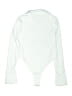 Swank White Bodysuit Size L - photo 2