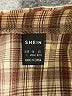 Shein 100% Polyester Plaid Brown Casual Skirt Size L - photo 4