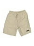 MLB 100% Nylon Solid Tan Khaki Shorts Size 7 - photo 1