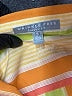 Foxcroft Stripes Orange 3/4 Sleeve Blouse Size 14 (petite) - photo 7