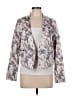 Topshop Print Silver Blazer Size 10 - photo 1