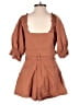 Marissa Webb Collective Solid Brown Romper Size 4 - photo 2