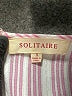 Solitaire 100% Cotton Pink Long Sleeve Blouse Size S - photo 7