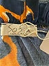 Sofia Collections Animal Print Orange 3/4 Sleeve Blouse Size L (estimated) - photo 7