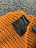 Line & Dot Solid Brown Pullover Sweater Size S - photo 8
