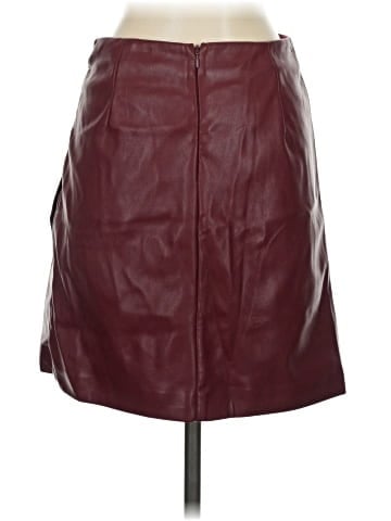 Boston Proper Faux Leather Skirt (view 2)