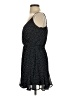 Francesca's 100% Polyester Polka Dots Black Blue Casual Dress Size S - photo 5