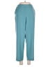Alfred Dunner Color Block Blue Casual Pants Size 8 - photo 1