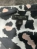 Talbots 100% Polyester Animal Print Silver Long Sleeve Blouse Size L - photo 7
