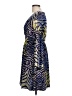 BCBGMAXAZRIA 100% Polyester Print Blue Cocktail Dress Size L - photo 5