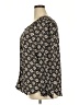 Ann Taylor 100% Polyester Black Long Sleeve Blouse Size XXL - photo 5