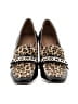 Crown & Ivy Animal Print Black Heels Size 8 - photo 2