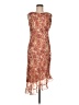 Breakin' Loose 100% Polyester Paisley Red Cocktail Dress Size 9 - 10 - photo 1