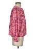 Ann Taylor LOFT 100% Polyester Pink Long Sleeve Blouse Size XXS - photo 4