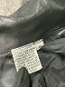 Spiegel 100% Leather Black Trenchcoat Size S - photo 6