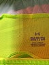 Under Armour 100% Polyester Color Block Yellow Athletic Shorts Size S - photo 3