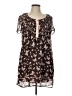 Theme 100% Polyester Brown Casual Dress Size L - photo 1