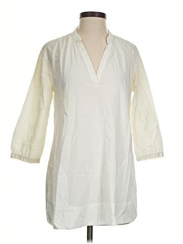 Garnet Hill 3/4 Sleeve Blouse (view 1)