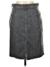 Old Navy Gray Denim Skirt Size 10 - photo 2
