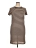Forever 21 Stripes Brown Casual Dress Size XL - photo 1