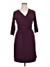 Melissa Masse Burgundy Kimono Size 0X - photo 1