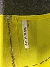 Mittoshop 100% Polyester Solid Yellow Casual Dress Size S - photo 7