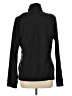 Adidas 100% Polyester Solid Black Track Jacket Size L - photo 2