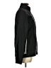 Adidas 100% Polyester Solid Black Track Jacket Size L - photo 4
