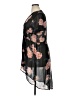Torrid 100% Polyester Floral Black Casual Dress Size 1X Plus (1) - photo 5